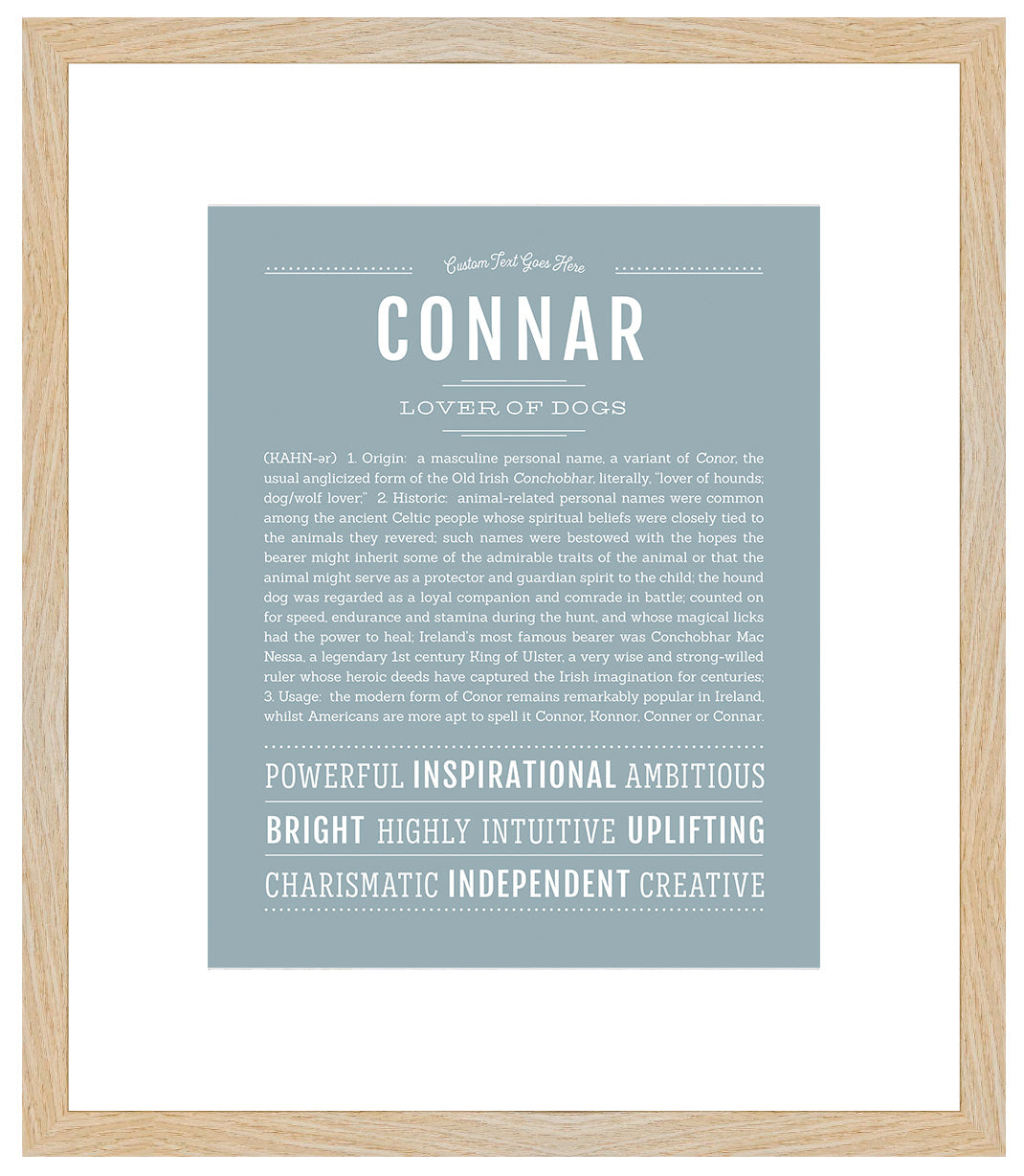 Connar | Name Art Print