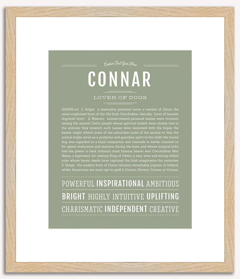 Connar | Name Art Print