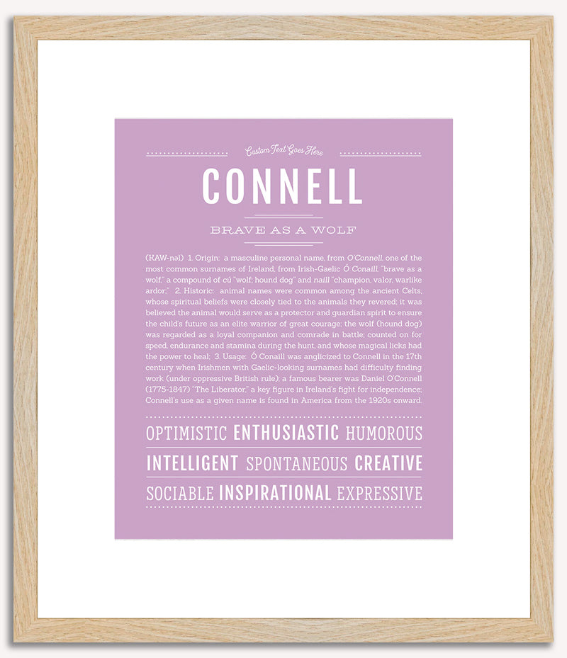 Connell | Name Art Print