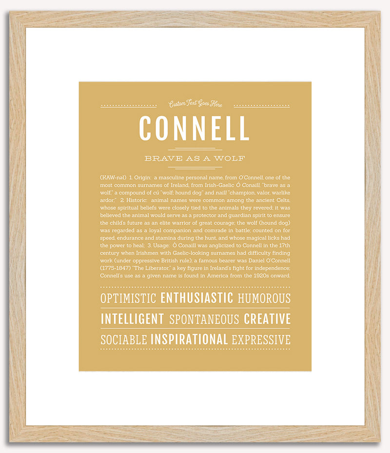 Connell | Name Art Print