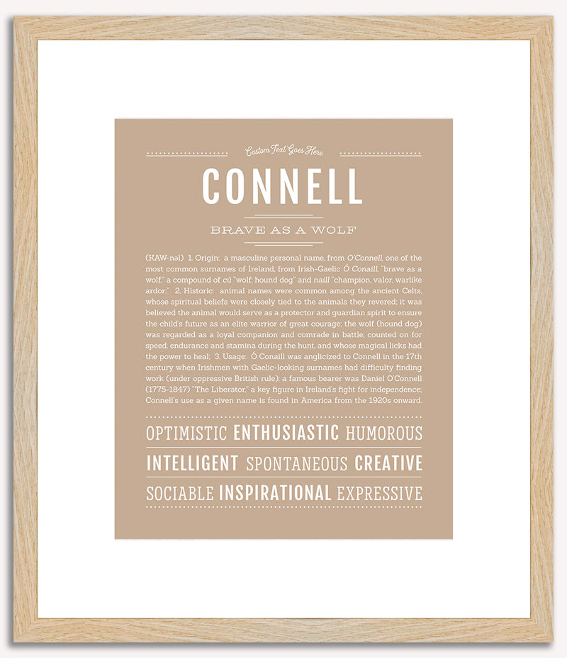 Connell | Name Art Print