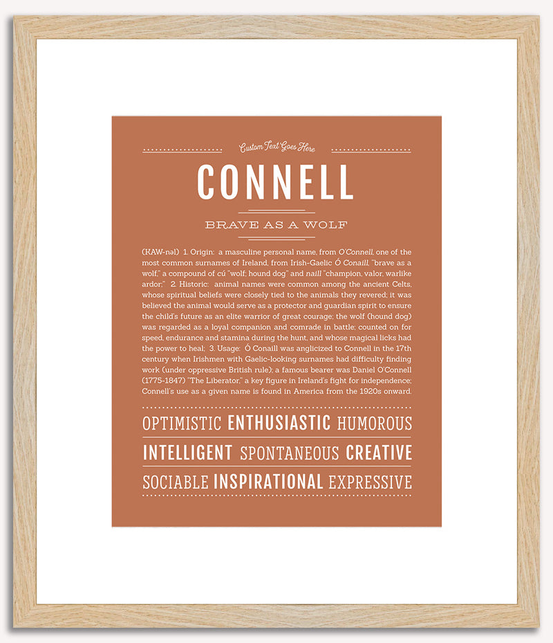 Connell | Name Art Print