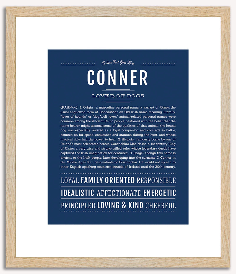 Conner | Name Art Print