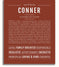 Conner Personalized Name Meaning Art Prints Name Stories conner-personalized-name-meaning-art-prints-name-stories