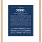 Connie | Name Art Print