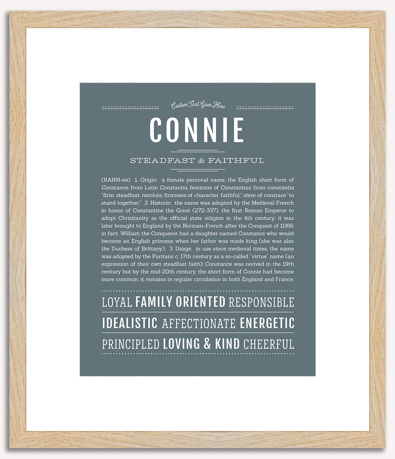 Connie | Name Art Print