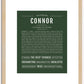 Connor | Name Art Print