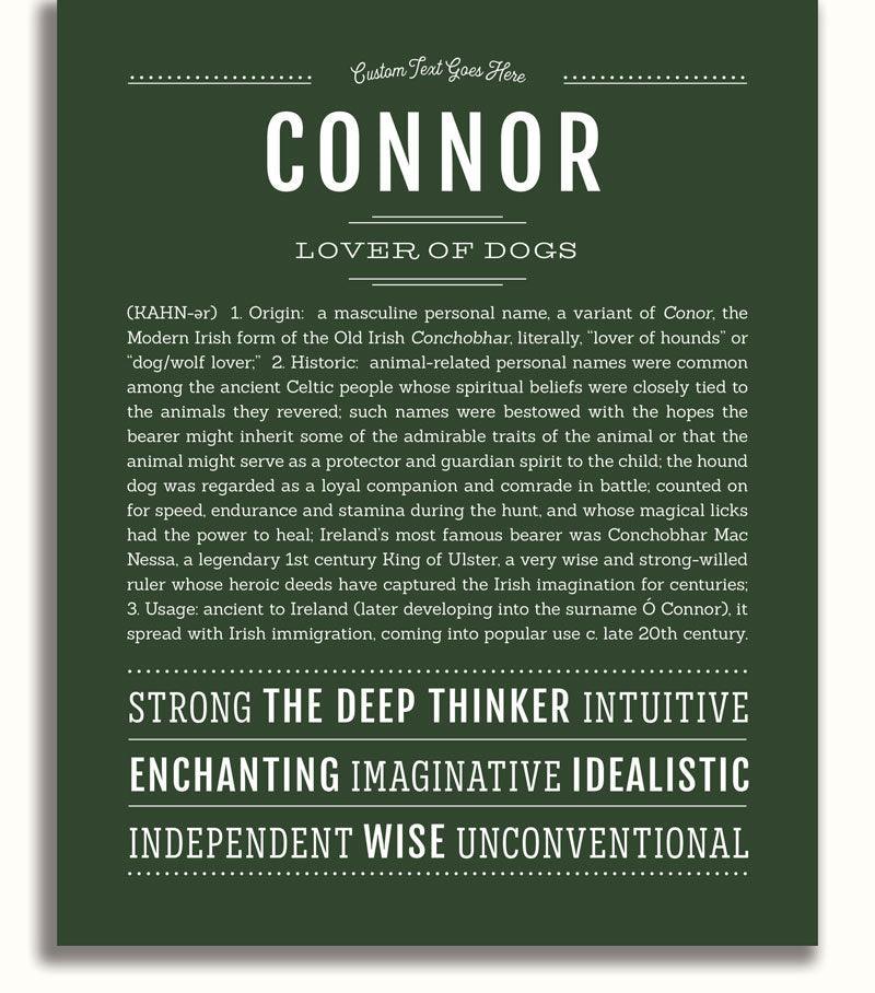 Connor. Connor Connor Name