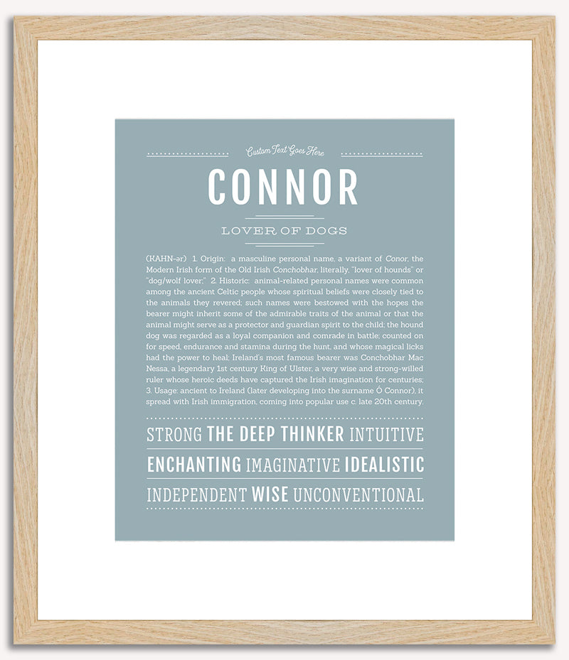 Connor | Name Art Print