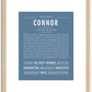 Connor | Name Art Print