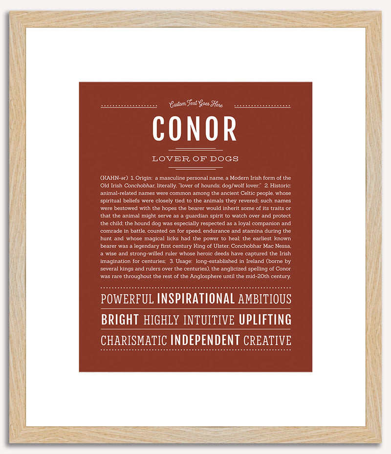 Conor | Name Art Print