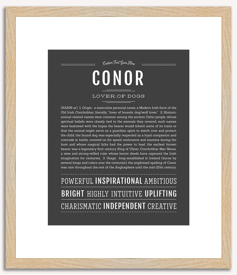 Conor | Name Art Print