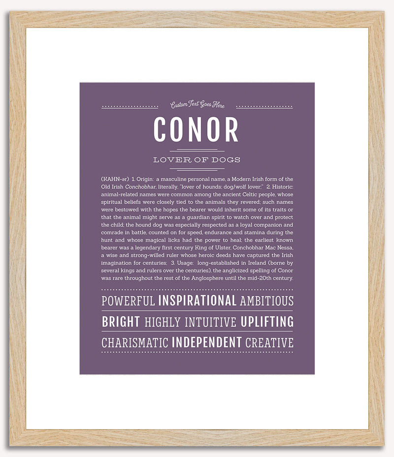 Conor | Name Art Print