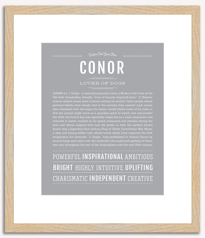 Conor | Name Art Print