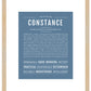 Constance | Name Art Print