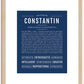 Constantin | Name Art Print