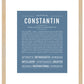 Constantin | Name Art Print