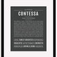 Contessa | Name Art Print