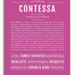 Frame Options | Dark Pink | White Frame, Matted