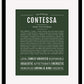 Contessa | Name Art Print