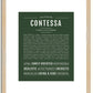 Contessa | Name Art Print