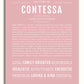Frame Options | Dusty Rose | White Frame, Matted