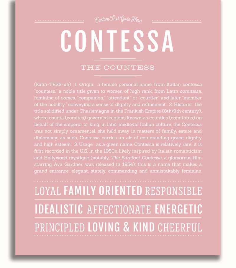 Frame Options | Dusty Rose | White Frame, Matted