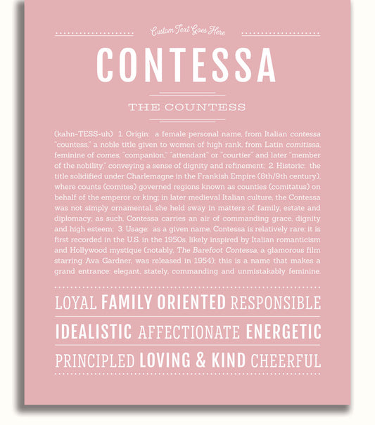 Frame Options | Dusty Rose | White Frame, Matted