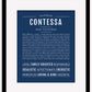 Contessa | Name Art Print