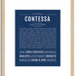 Contessa | Name Art Print