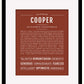 Frame Options | Bordeaux | Maple Frame, Matted