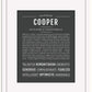 Frame Options | Charcoal Gray | Black Frame, Matted