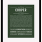 Frame Options | Deep Forest | Maple Frame, Matted