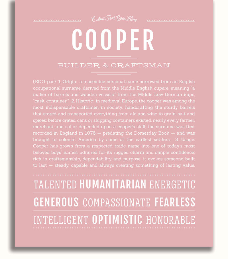 Frame Options | Dusty Rose | White Frame, Matted