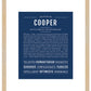 Cooper | Name Art Print