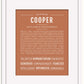 Frame Options | Terra Cotta | Black Frame, Matted