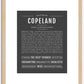 Copeland | Name Art Print