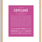 Copeland | Name Art Print