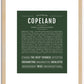 Copeland | Name Art Print