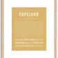 Copeland | Name Art Print