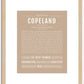 Copeland | Name Art Print