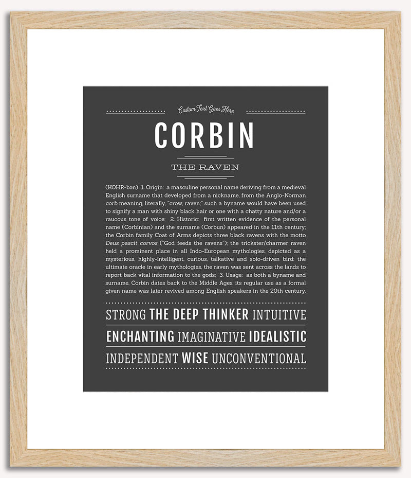 Corbin | Name Art Print