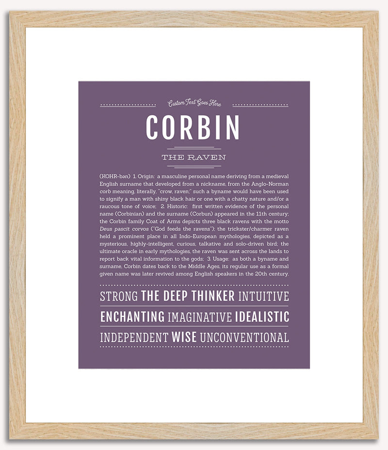 Corbin | Name Art Print