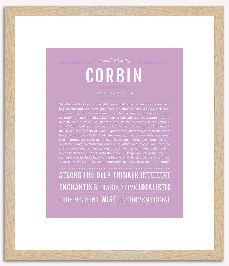 Corbin | Name Art Print