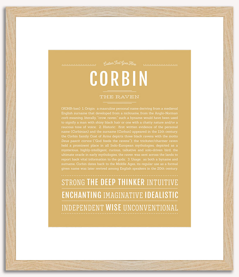 Corbin | Name Art Print