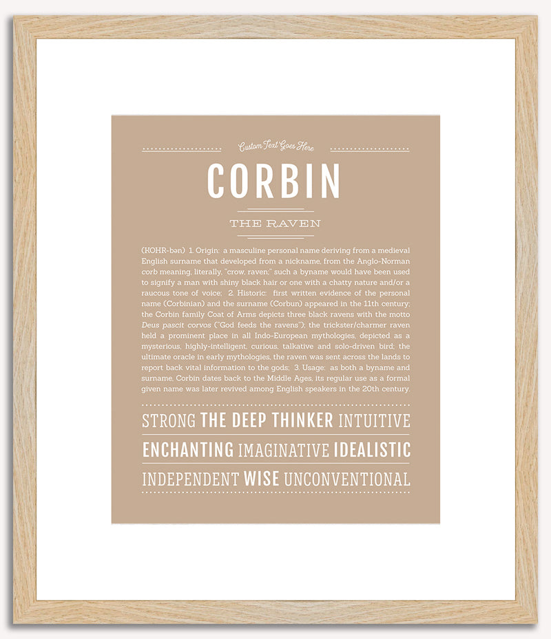 Corbin | Name Art Print