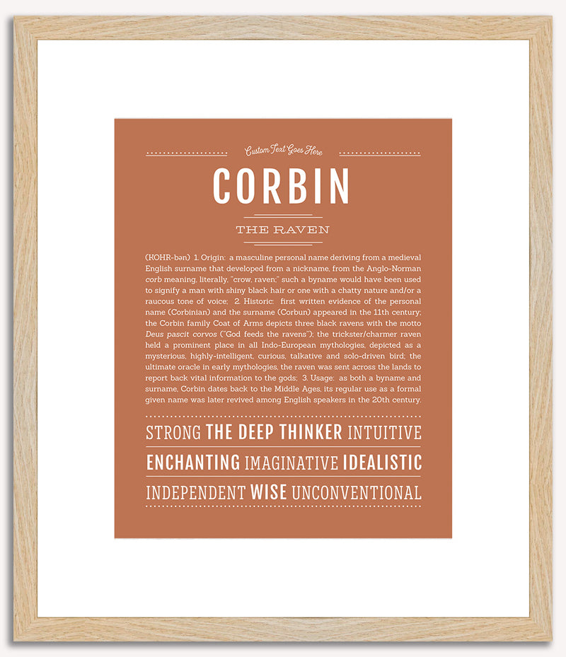 Corbin | Name Art Print