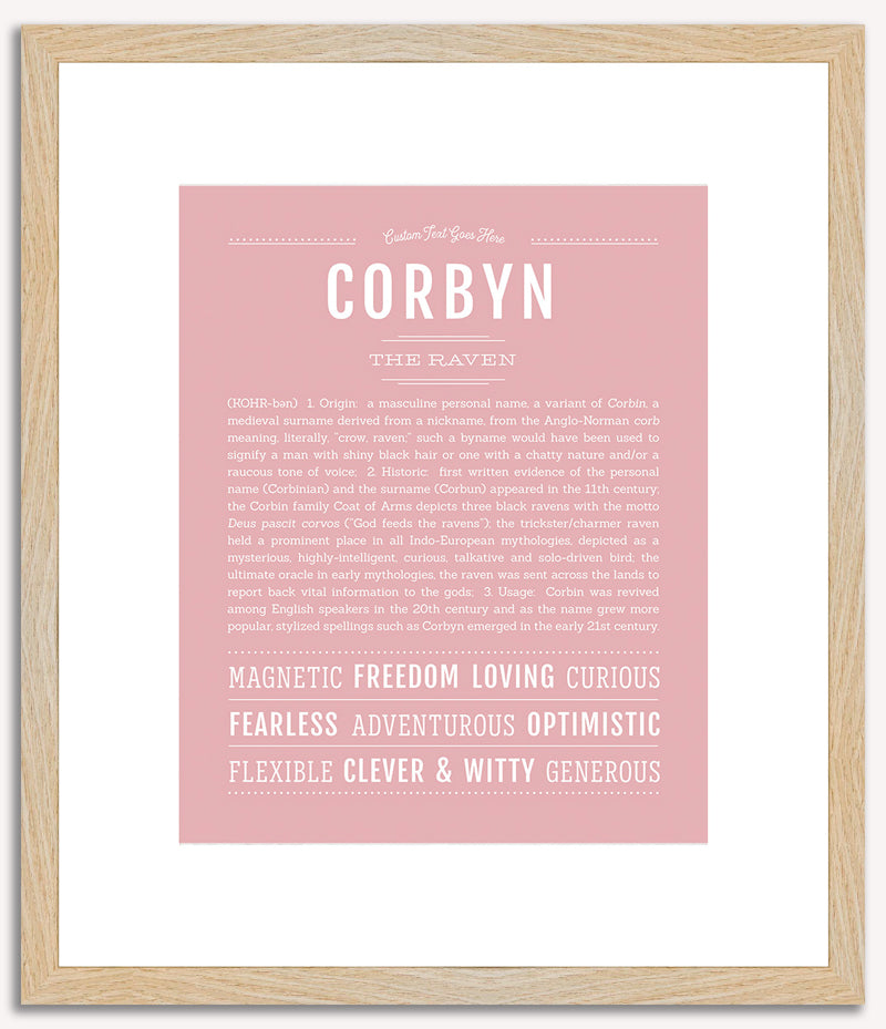 Corbyn | Name Art Print