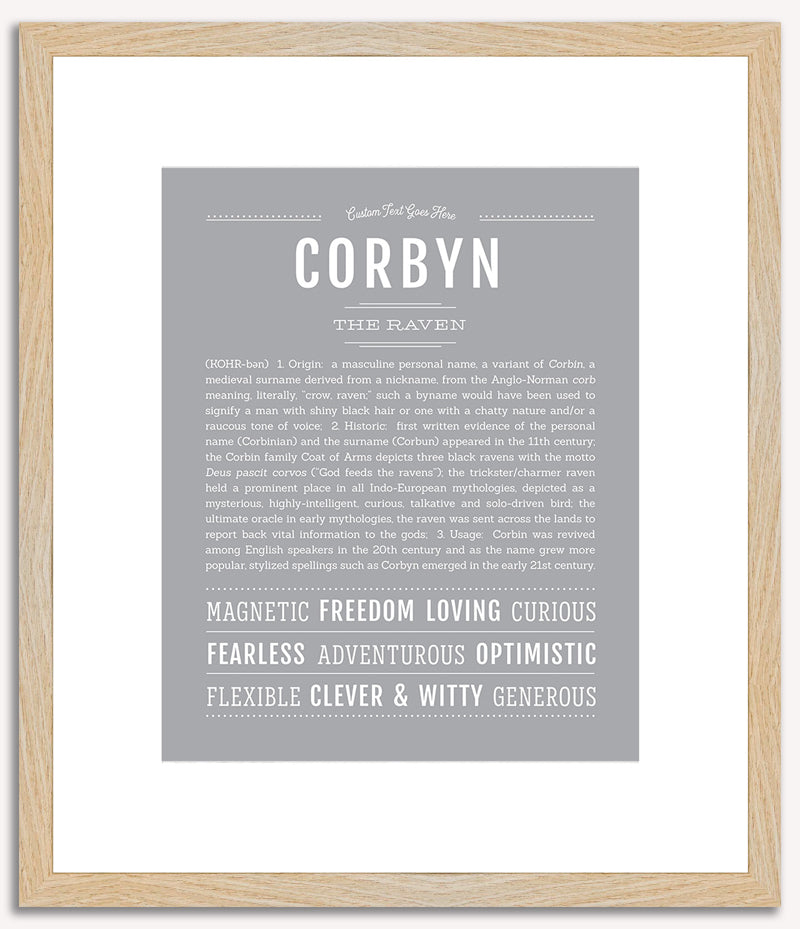 Corbyn | Name Art Print