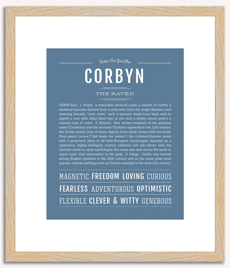 Corbyn | Name Art Print